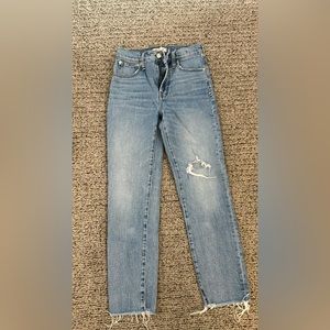Madewell The Perfect Vintage Jean size 25